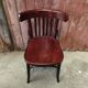 Turned wood bistro chair
