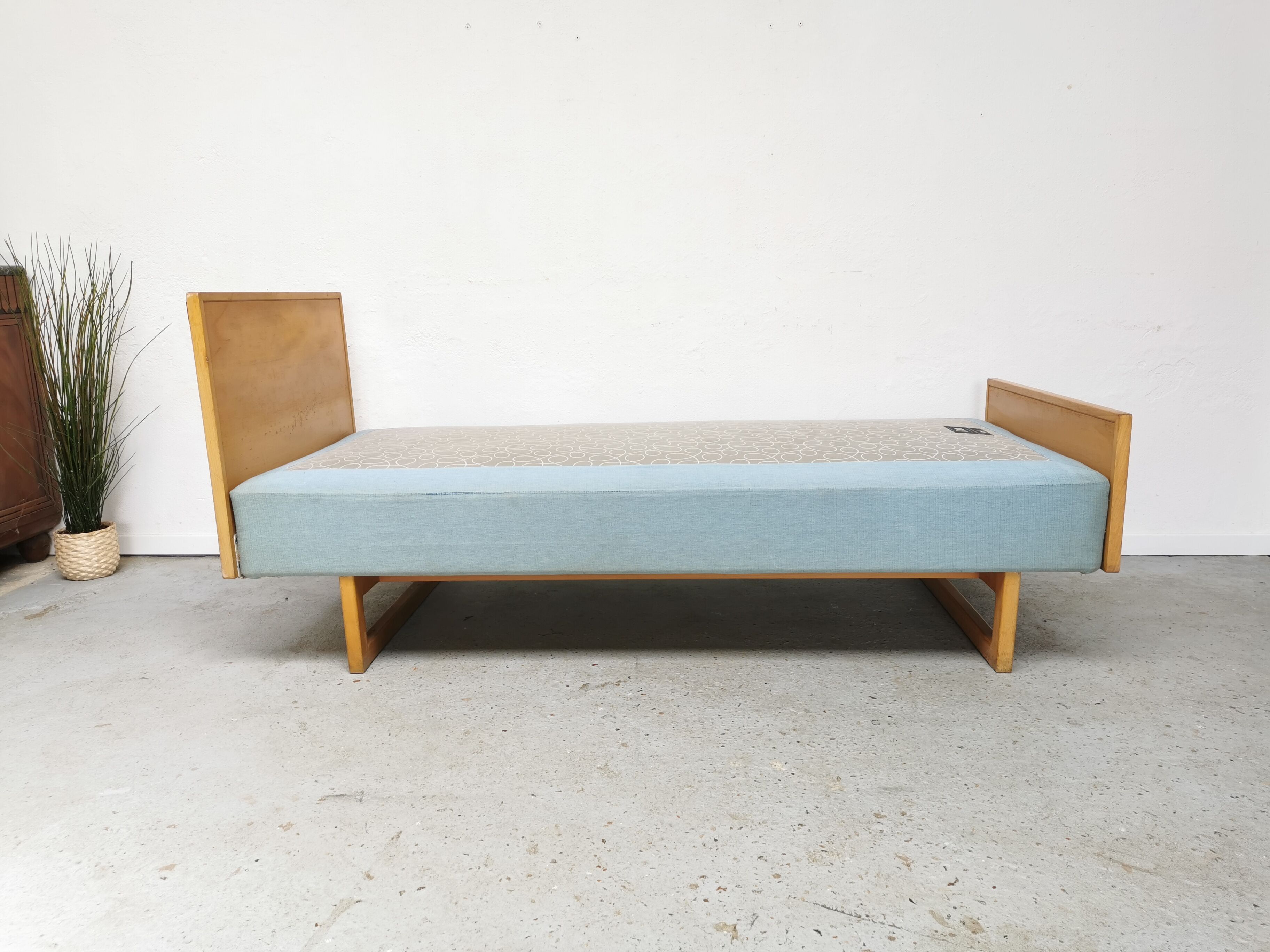 Vintage Scandinavian bed by NK