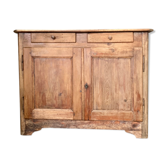 Parisian raw wood buffet