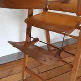 Vintage high folding chair