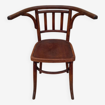 Fauteuil bureau chaise bistrot Emile CAMBIER ancien 1900
