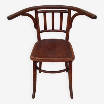 Armchair bistro chair emile cambier old 1900