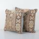 Set of 2 vintage Turkish cushion covers 46x46 cm
