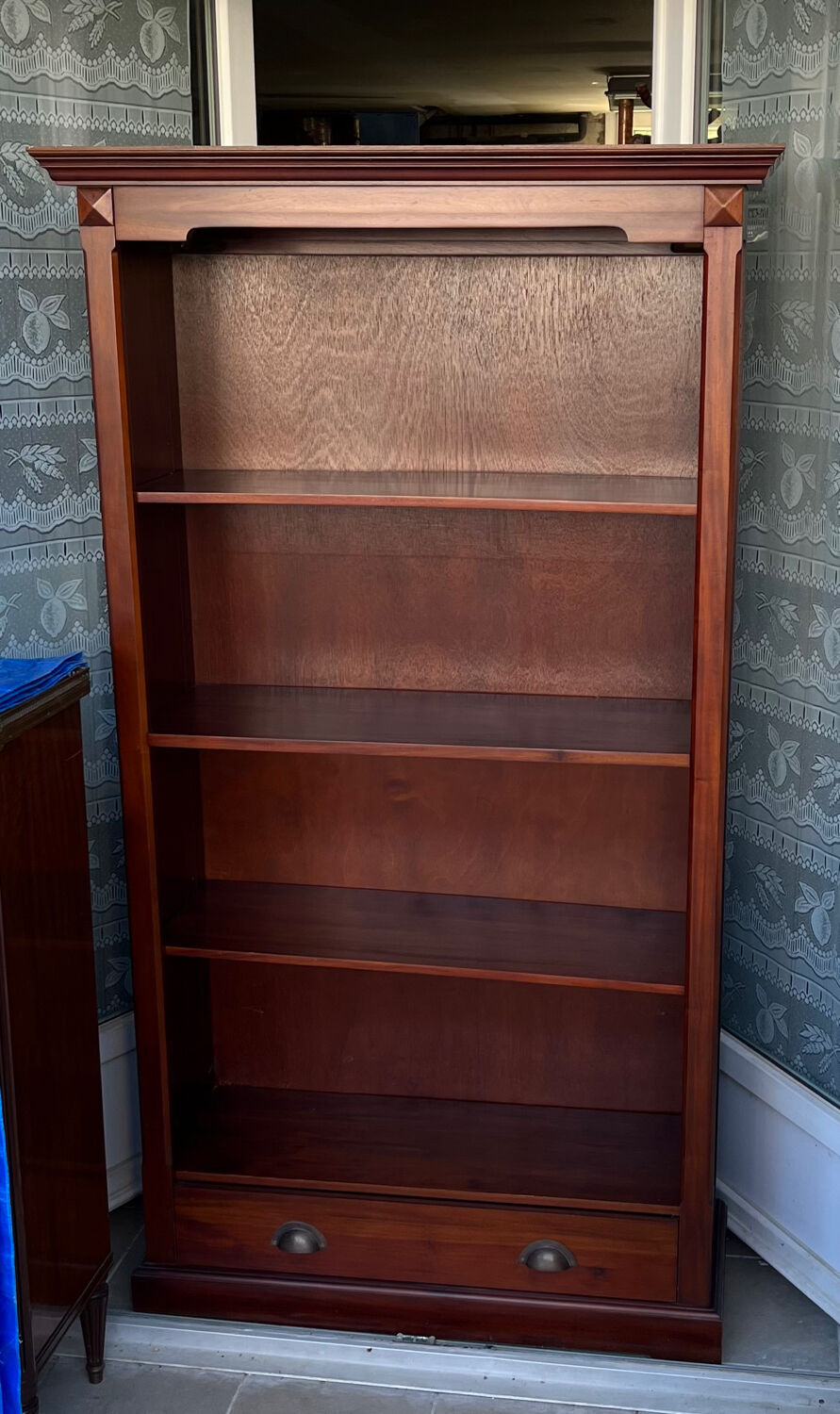 Wooden bookcase