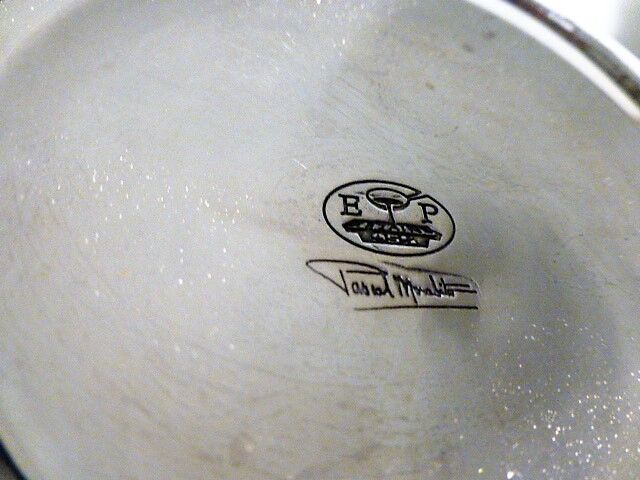 Jug in tin pascal morabito. twentieth century