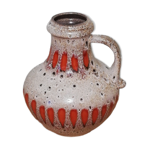Vase west germany Scheurich - lava