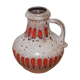 Vase west germany Scheurich Keramik fat lava