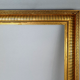 Canal frame in molded wood