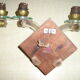 Pair of 1960/70 wall lights with 2 arms in murano glass