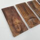 4 ramekins teak scandinavian style