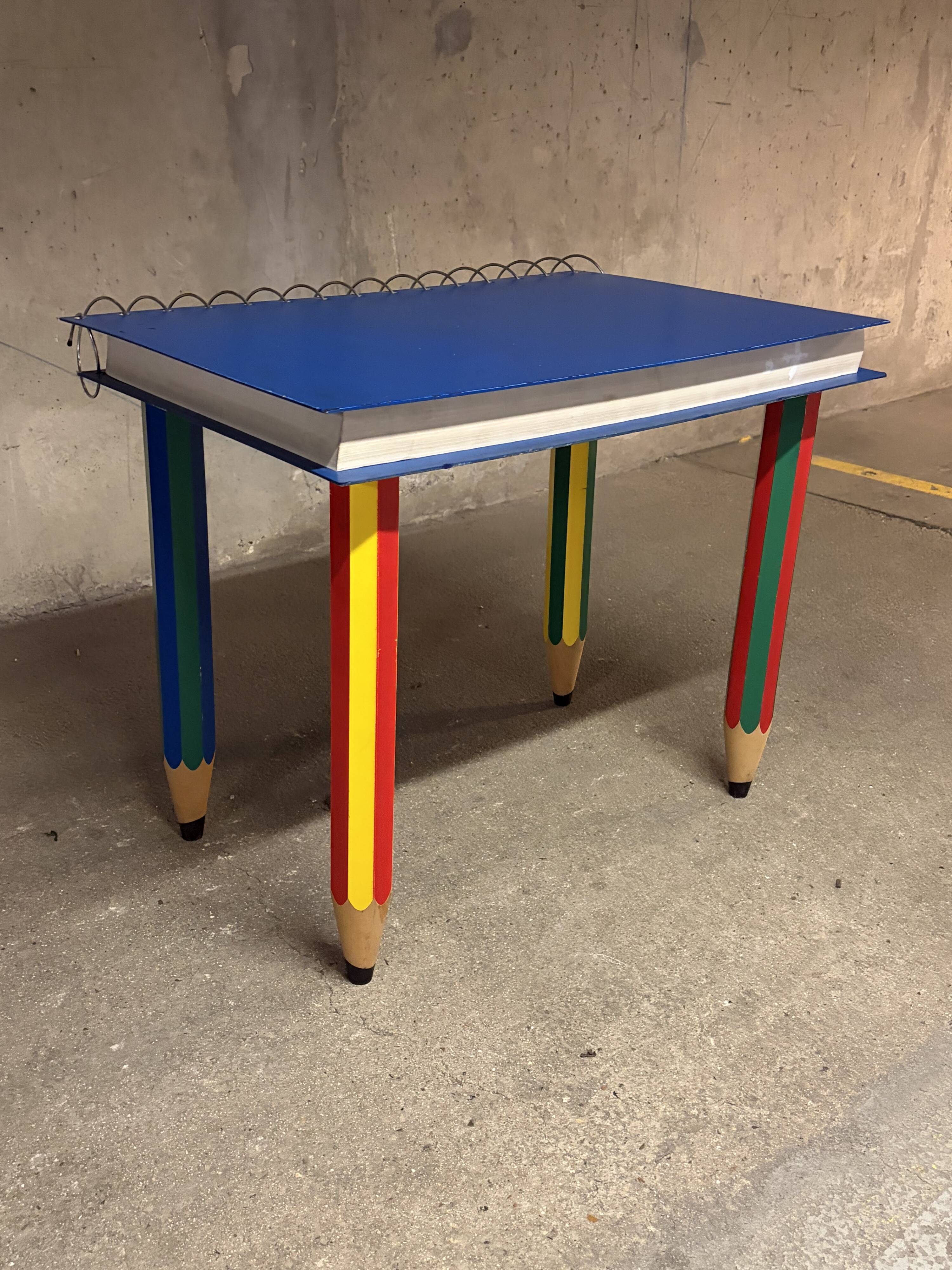 Clairefontaine Desk, Pierre Sala 1980