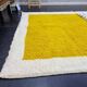 Handmade pure wool rug, size 150/250 cm.