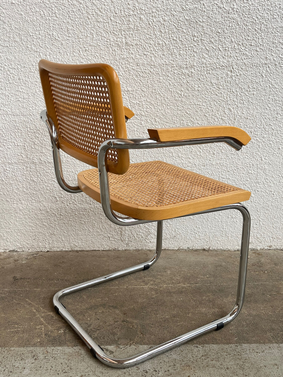 Pair of armchairs Cesca B64 Marcel Breuer