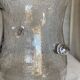 Vintage 1960s bubble glass cooler bottle bucket biot