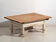 Table basse ancienne en bois de pin – Europe centrale, circa 1900
