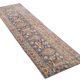 2x7 Navy Blue & Red Persian Runner Rug, 60x208Cm