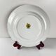 Set of 6 "Yvonne" iron earth plates, Orchies, early 20th century