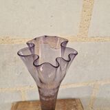 Old large bubble vase in Biot style