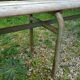School bench from the 1950s, length 210 cm