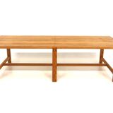 Scandinavian pine bench, Sweden, 1970