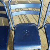 Suite de 4 chaises bistrot vintage