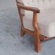 Guillerme et Chambron Mid-Century Oak Grand Repos Armchair
