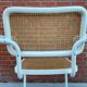 Cesca Chair model with armrest in white