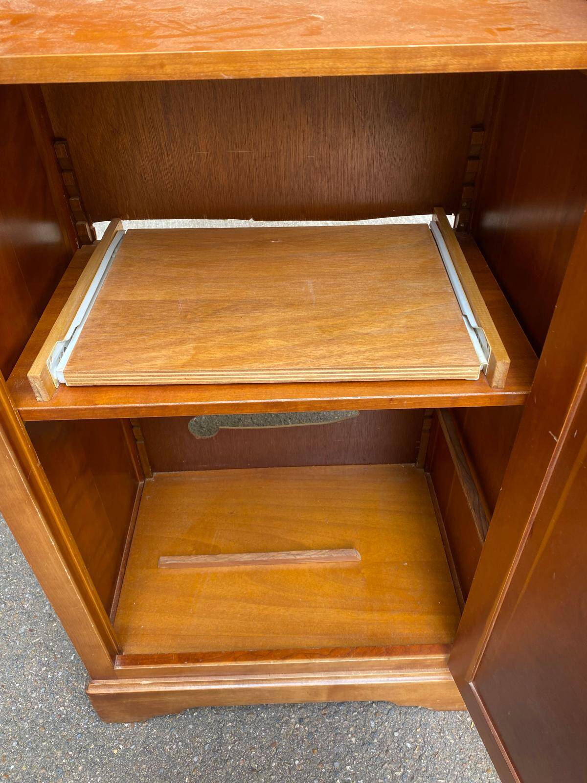 Louis Philippe solid wood Hi-Fi furniture - bar cabinet