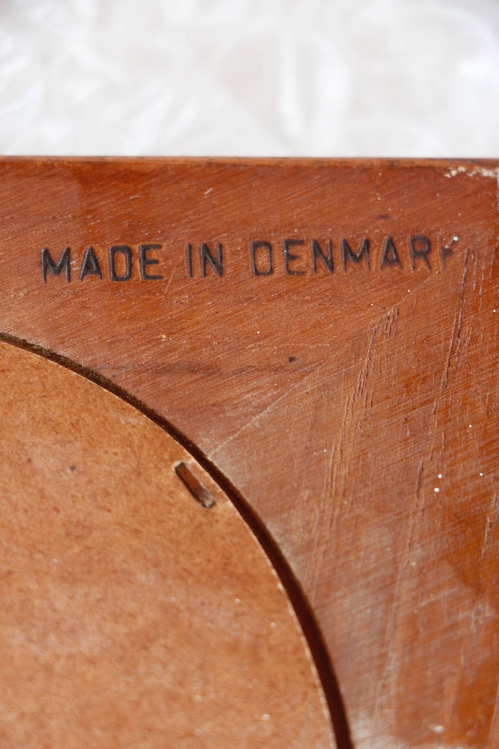 Vintage teak mirror – Aksel Kjersgaard – Danish design 1960