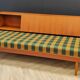 Mid century sofa bed, vintage - daybed, sofa