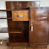 Small mahogany art deco furniture