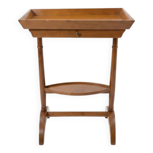 Table de chevet en merisier