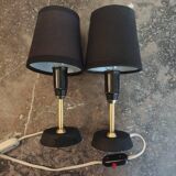 Pair of bedside lamps