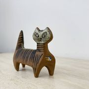 Lisa Larson Figurine de chat en céramique Gustavsberg Suède