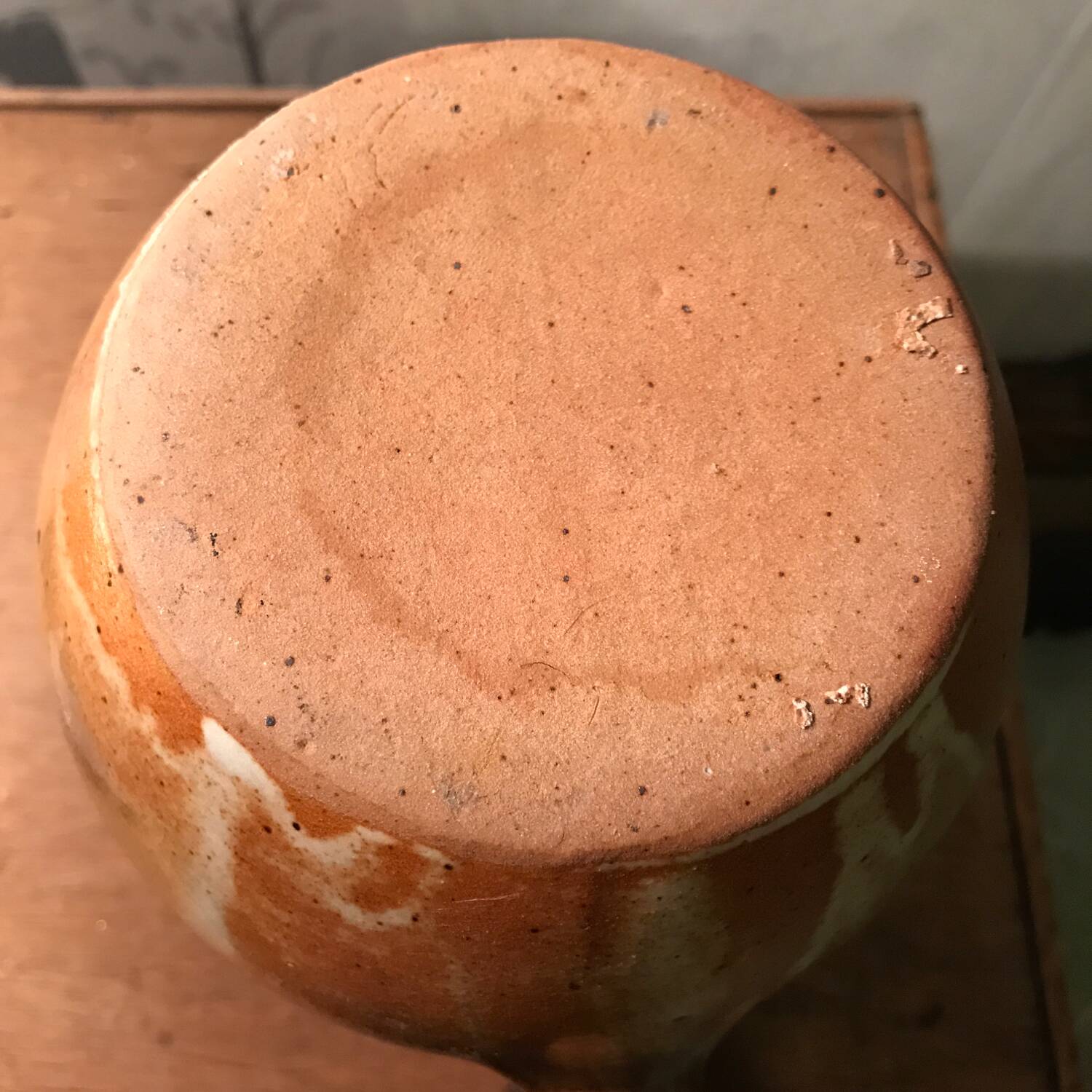 Mallet pottery teapot in Puisaye stoneware