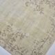 Turkish oushak vintage carpet sku 3158