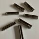 Set of 7 modernist pyrite stoneware potter's knife holders 1970