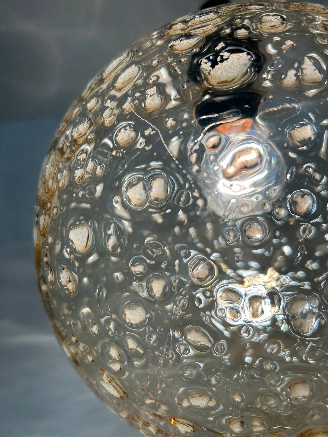 Blown Murano glass chandelier from the 70s