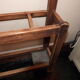 Old wooden coatrack