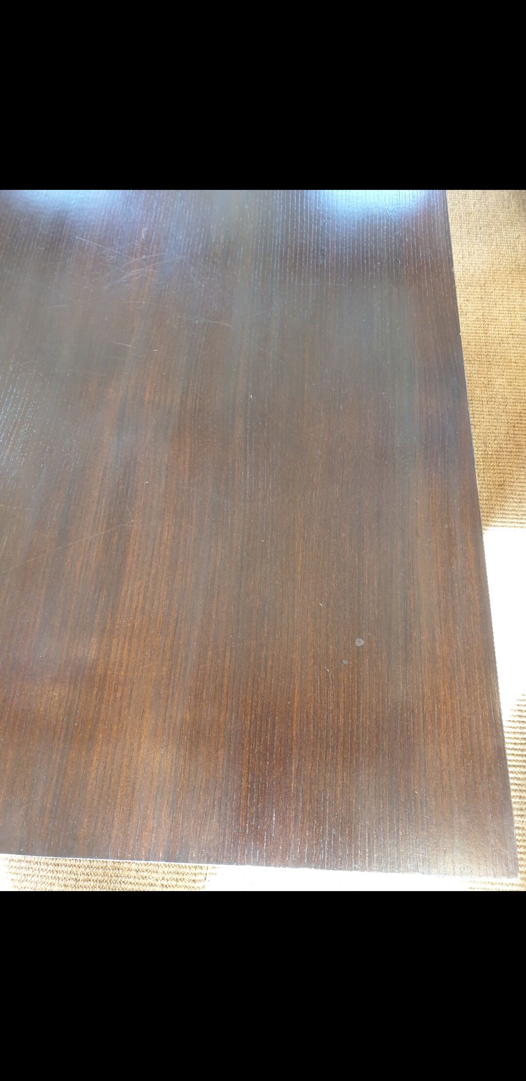 Table basse relevable vintage