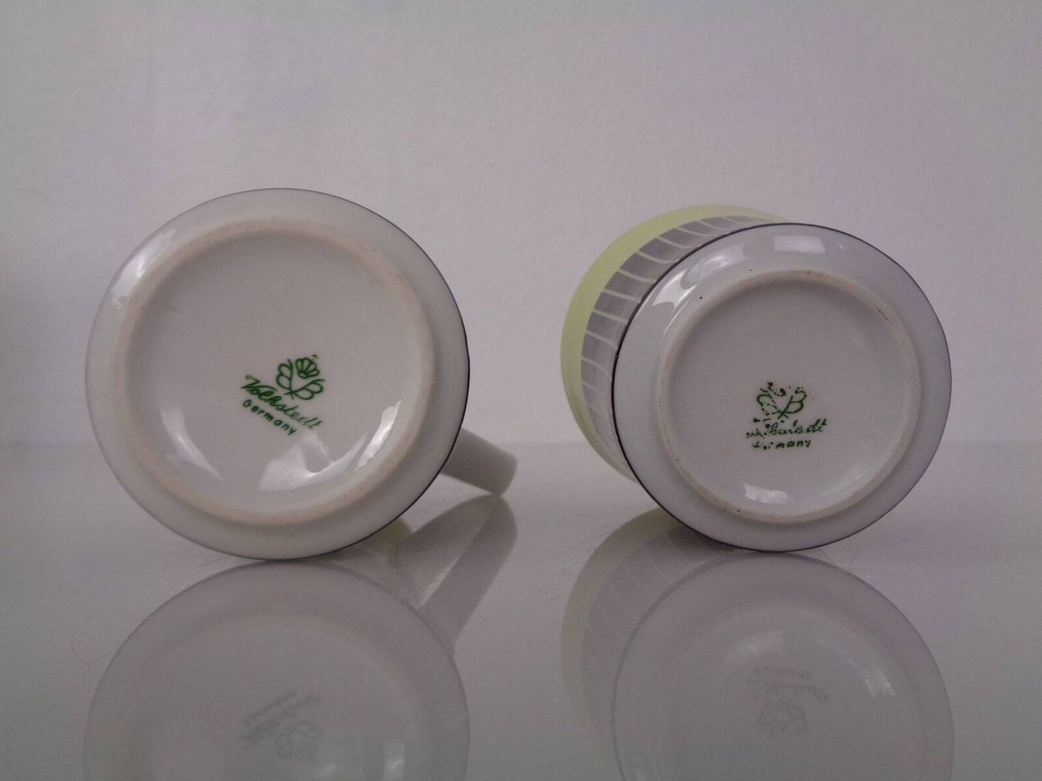 Coffee service for 6 from Vokstedt, Germany, 1950s, set of 17.