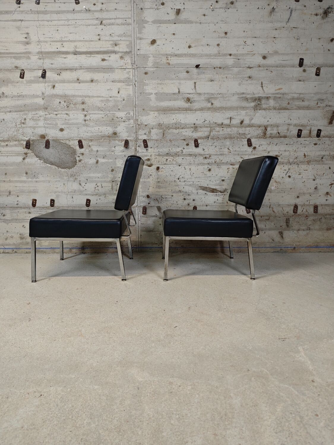 Vintage armchair pair