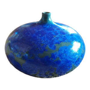 Vase signé émaillage