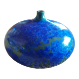 Marius Bessone vase signed enamelling with nucleations