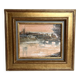 Tirault, oil on canvas view of angers signed 20th century