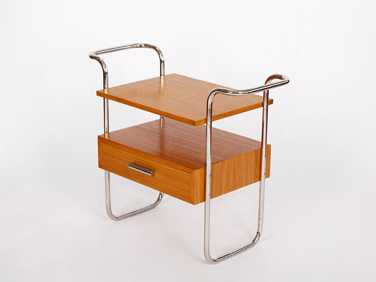 Contemporary Tubular Steel Sideboard Czech Functionalism Bauhaus