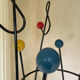 Coat rack attributed to Roger Ferraud (1890-1964) model "treble clef"