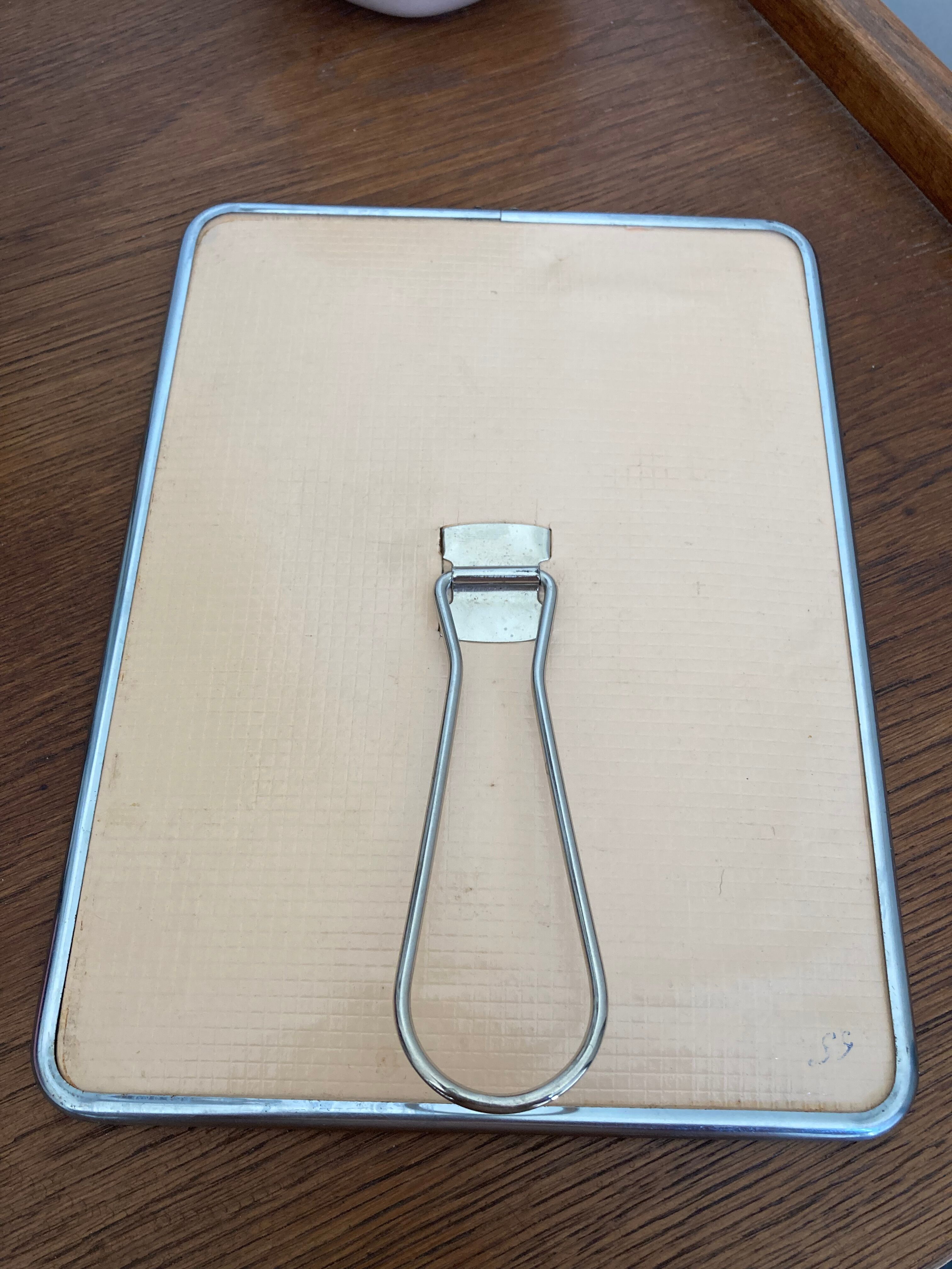 Miroir de barbier vintage