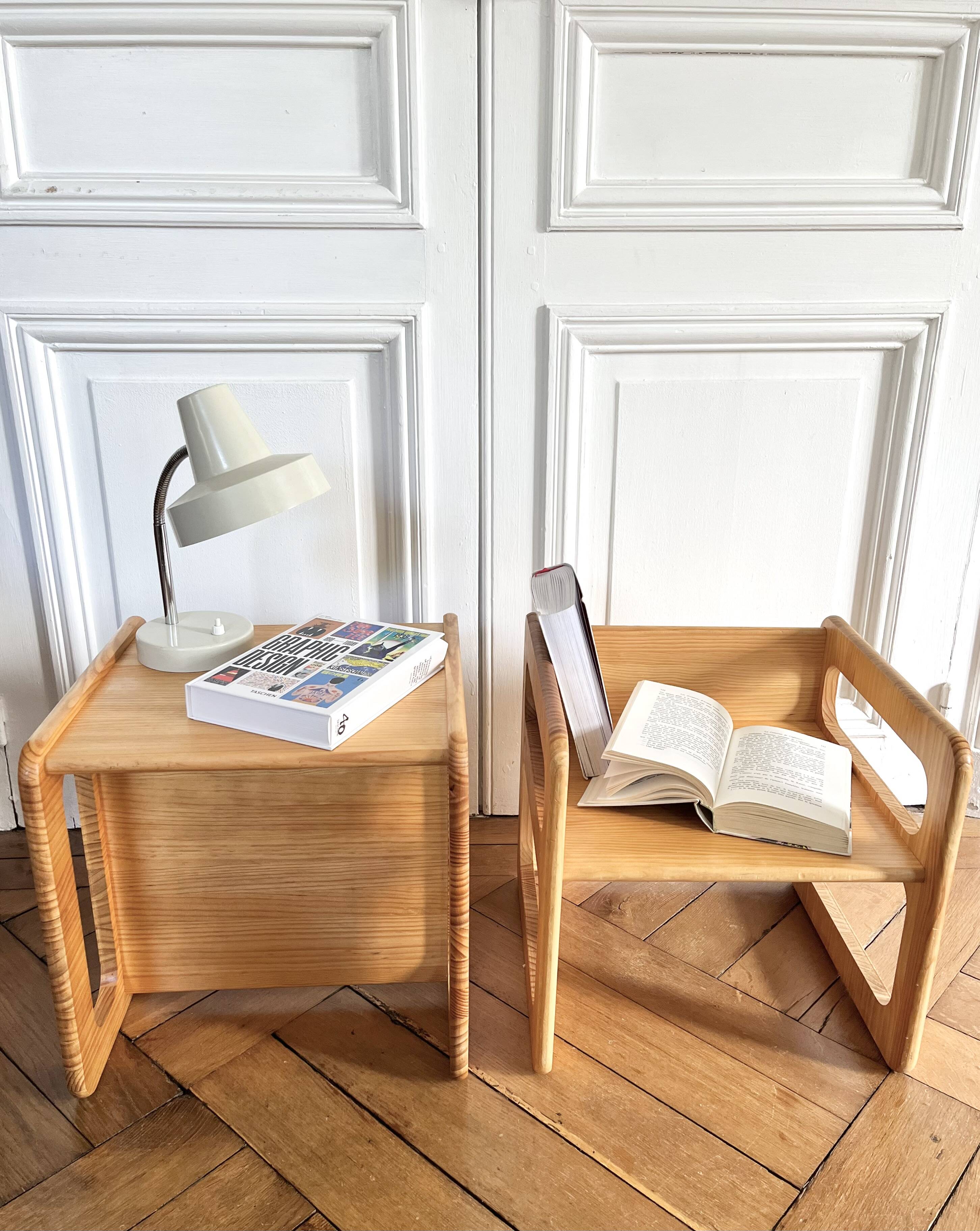 Pair of end tables, coffee tables or bedside tables