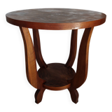 Round art deco pedestal table